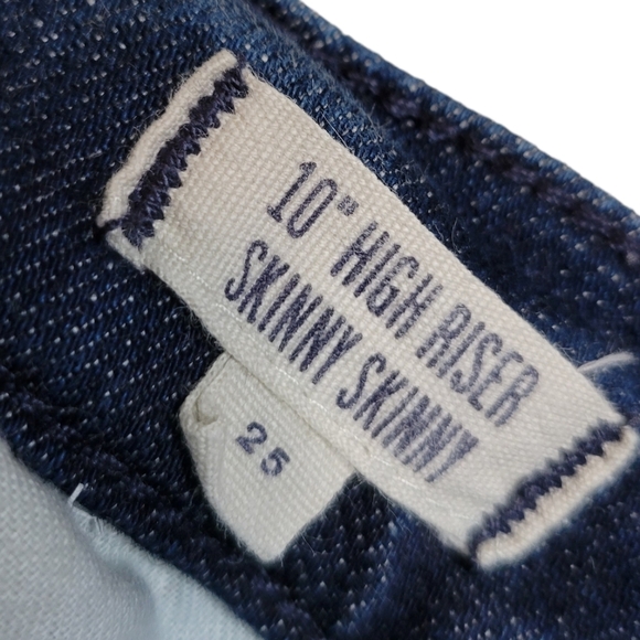 Madewell 10" High Riser Skinny Skinny - Picture 6 of 8